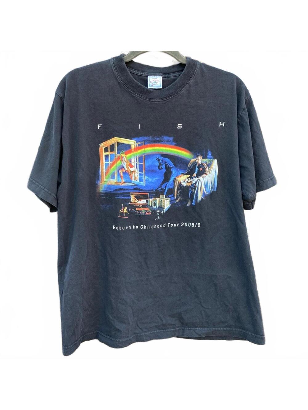 Fish Return To Childhood Tour Band Tee Shirt Y2K Size Large